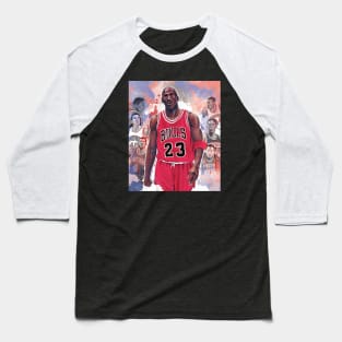 BASKETBALLART - THE MOMENT MJ Baseball T-Shirt